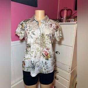Floral Print Women's Top
